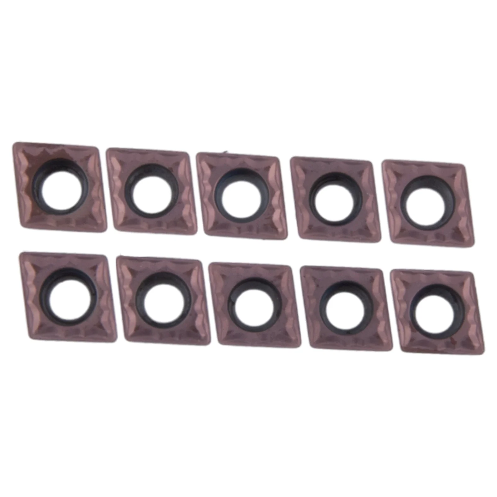 10 piezas CCMT 060204   Insertos de carburo para taller, herramientas de mecanizado de acero inoxidable, herramientas de torneado, accesorios UE6020 VP15TF