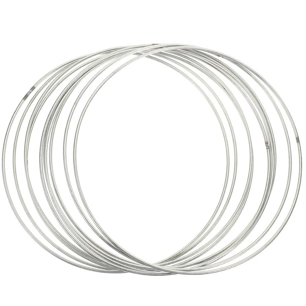 

10Pcs Metal Rings for Dream Catcher Wreath Hoops DIY Macrame Floral Crafts Supplies Wall Hanging Metal Hoops Macrame Rings
