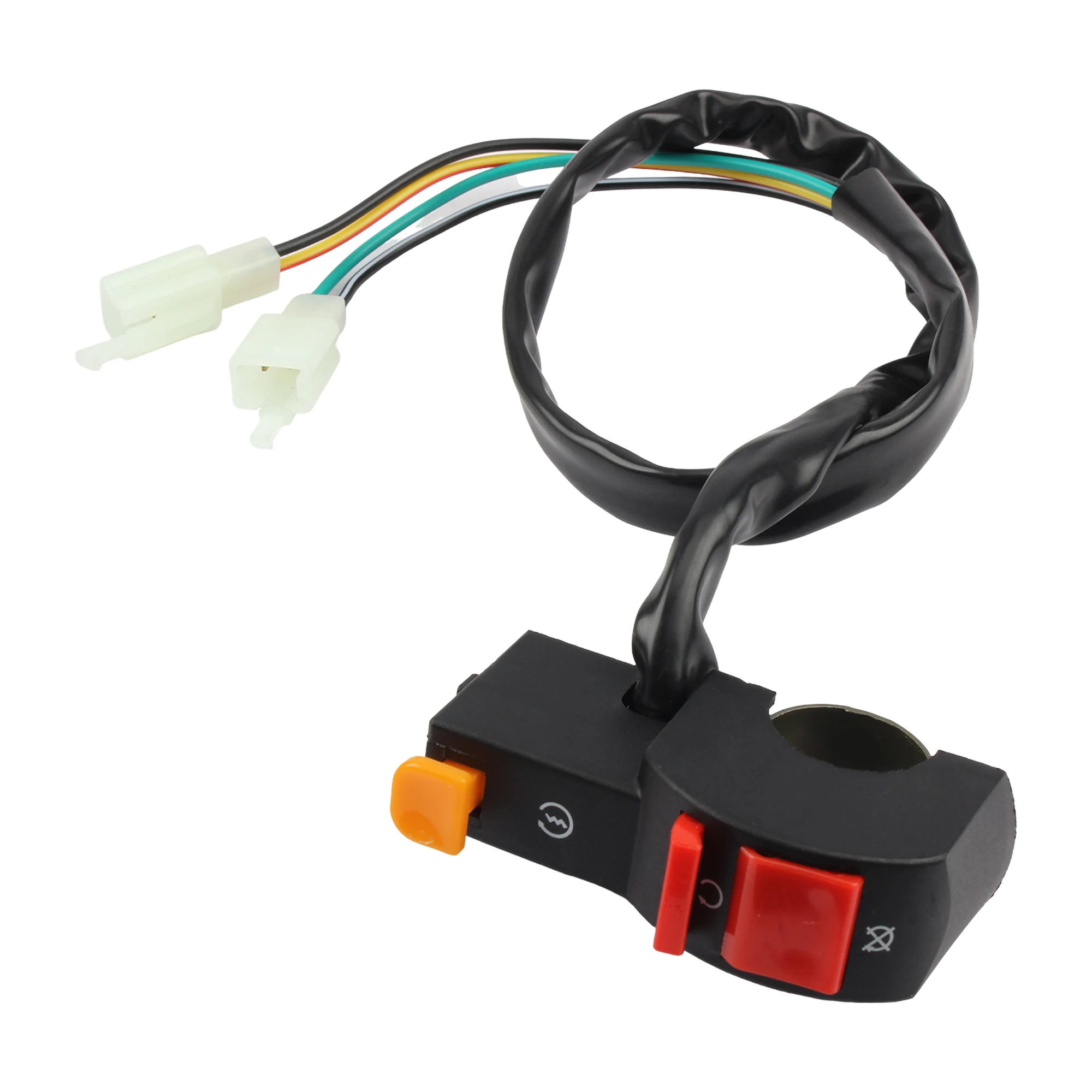 Motorrad-Elektro-Kabelbaum-Kit Zündspule Elektrisches Türschloss Gleichrichter Relais für 125cc-250cc ATV Go-Kart Dirt Bike – Detail 5