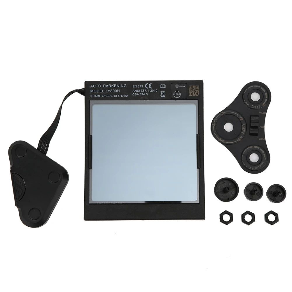 Auto Darkening Filter Welding Cover Solar Helmet Lens Welder Equipment  Welding Filter Lens