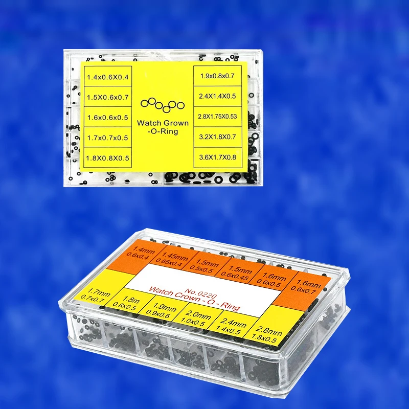 Rubber Washer O-Ring Watch Crown Waterproof Watches Seals Watch Gasket O-Ring Gaskets Part Watch Repair Accessory