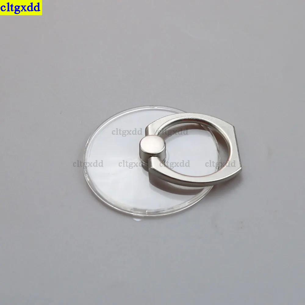 Cltgxdd 1piece Transparent Ring Phone Holder FOR iPhone XS Huawei Samsung Smartphone Ring Holder Car Holder Universal