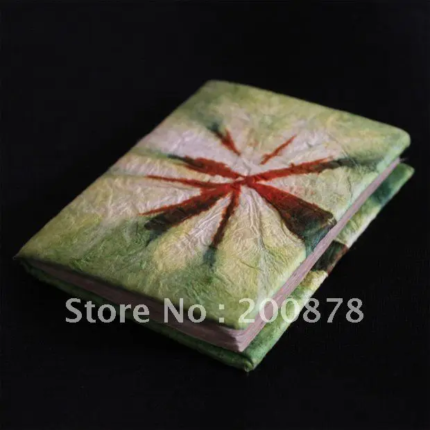 

Nepal LOKTA Natural Plant Handmade Paper Notebook A7 Portable Antiqued Papers
