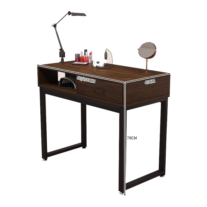 

Designer Nail Table With Dust Collector Drawers Beauty Manicurist Tables Display Mesa De Manicure Salon Home Furnishings