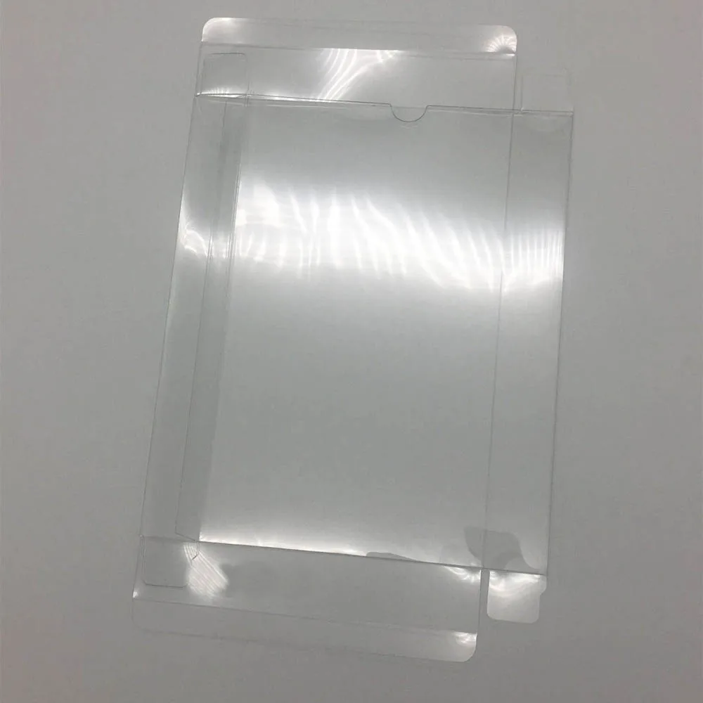 Transparent PET protective cover For GameCube For NGC USA version storage display box Collection case