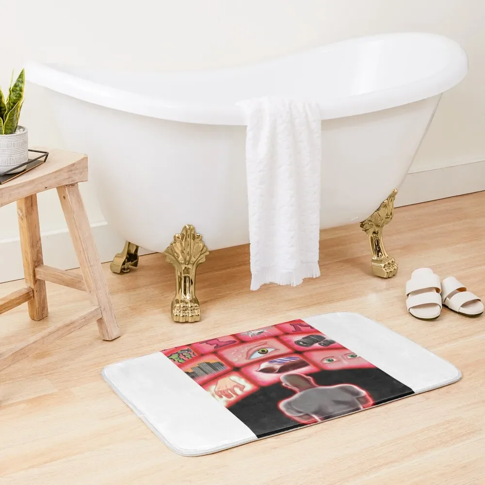 

David Shloogan and the Internet of Things Bath Mat Anti-Slip Bathtub Home Decor Modern Bathroom Accessories Mat