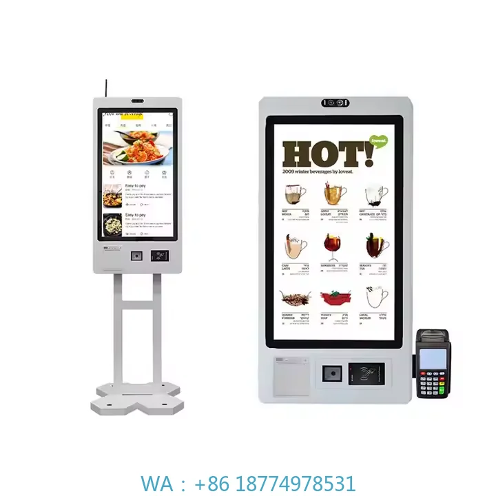 

Service Kiosk Self Ordering Kiosk Android Operation System Restaurant Ordering Payment Kiosk 21.5 Inch Counter Top Lcd Self
