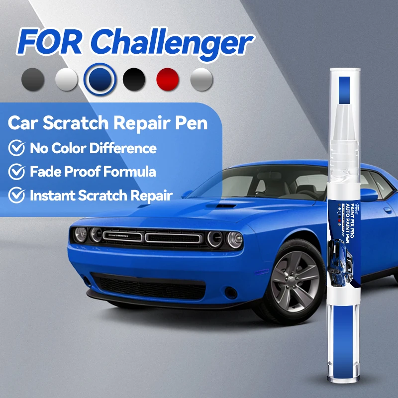 

Специализированный карандаш для ремонта краски Dodge Challenger 2008-2025 LC LA, средство для удаления царапин, аксессуары для авто DIY, черный