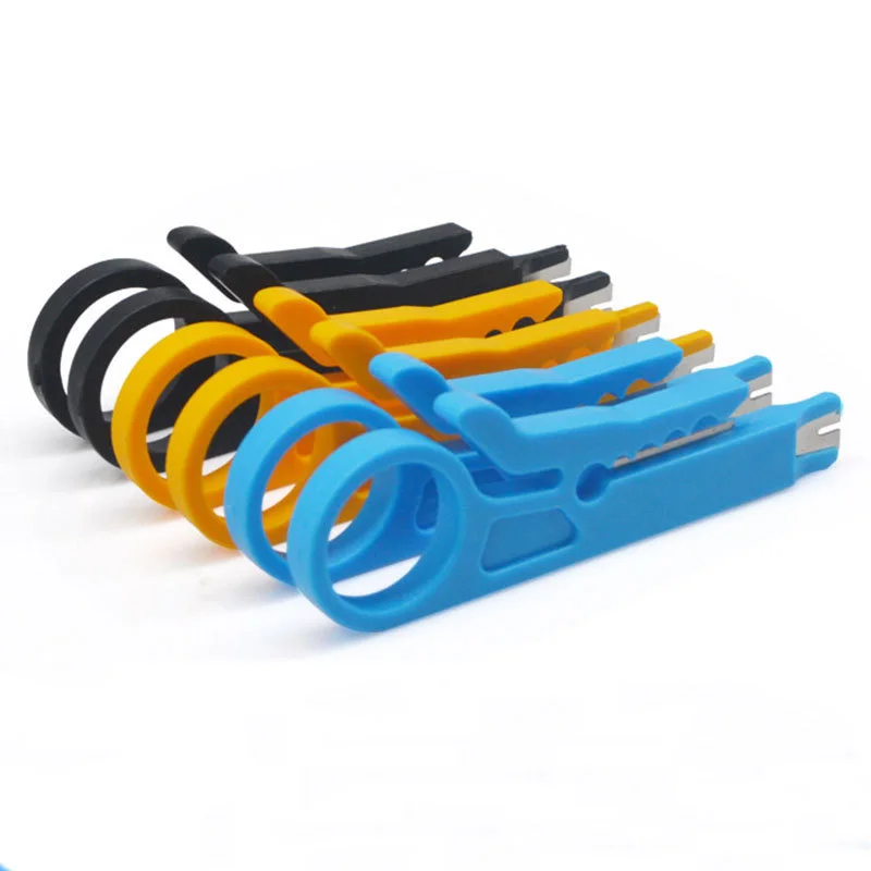 Mini Portable Wire Stripper Knife Crimper Pliers Crimping Tool Cable Stripping Wire Cutter Multi Tools Cut Line Pocket Multitool