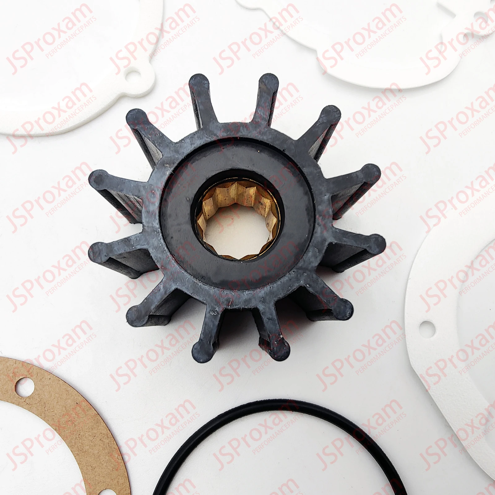 09-1027B-9 1027B-9 1210-0001 Replaces Fits For Johnson 09-1027B 09-1027B-1 Series F5B-9 Water Pump Flexible Impeller Kit