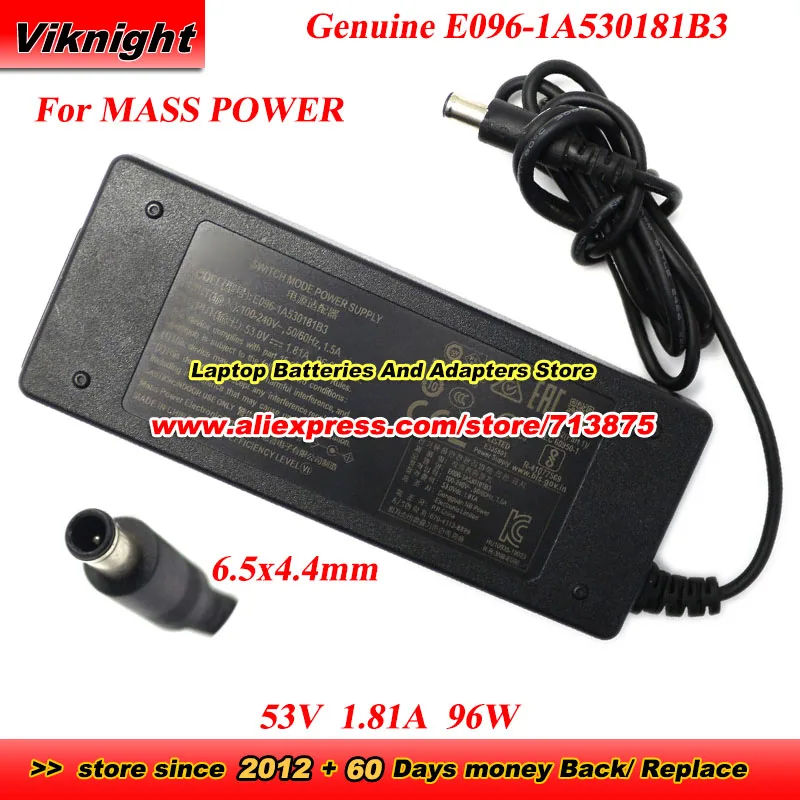 

Genuine E096-1A530181B3 Mass Power 53V 1.81A 96W AC Adapter for LOREX NVR CAMERA N844 NVR N847 N843A8-Z N845A6-Z N846A6-Z N844A8
