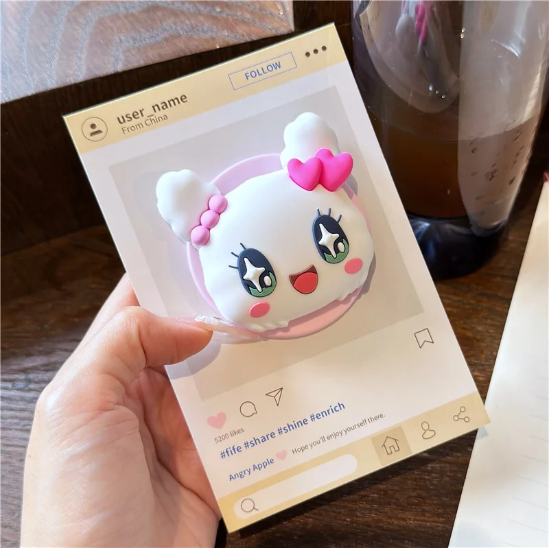 Kawaii Cartoon magnetische faltbare Handy-Griffhalter Sockel Tasche für Magsafe IPhone Samsung Mac Safe Ring Finger Expanding – Detail 10