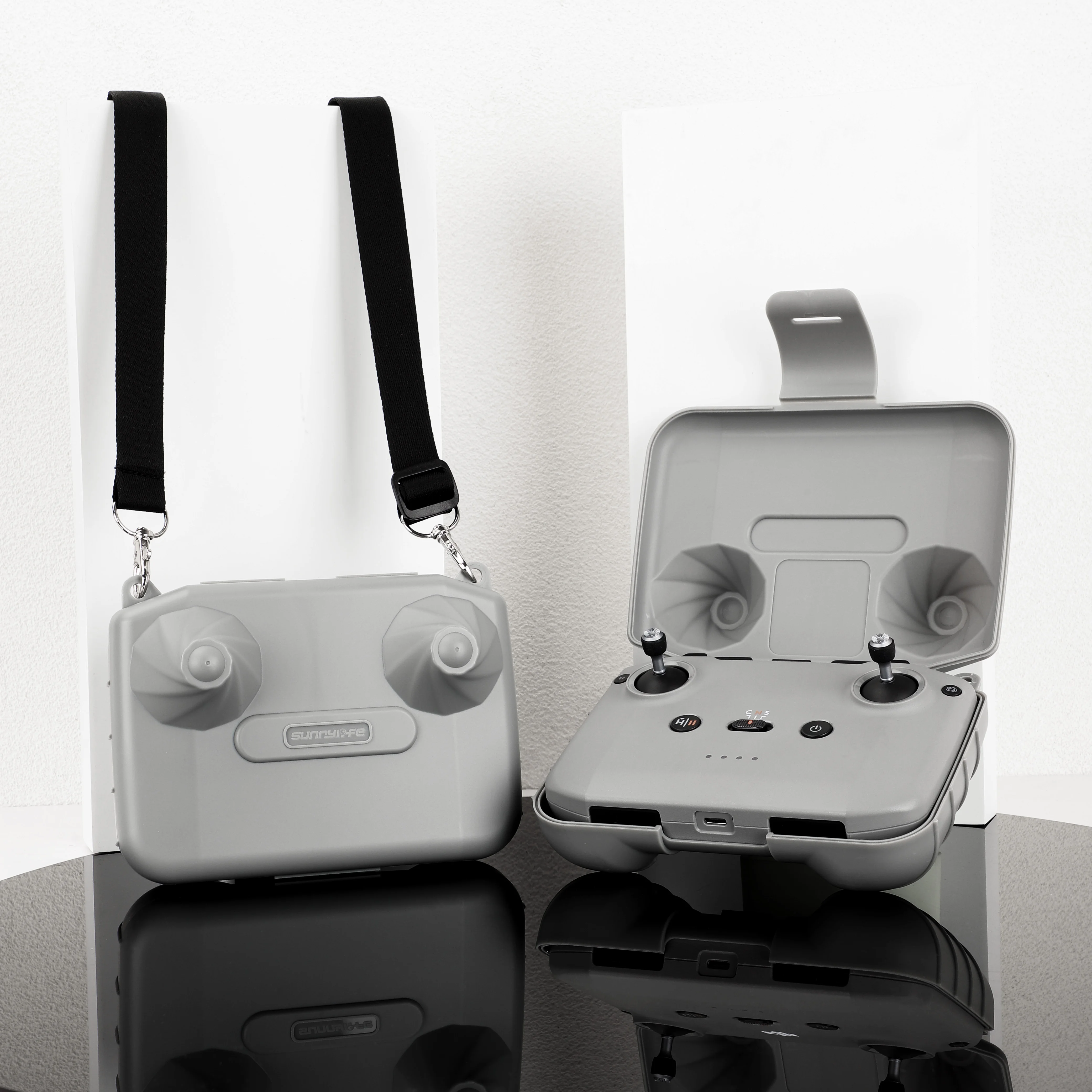 For DJI RC-N3/2/1 Universal Control Box With Strap Portable Carrying Case Storage Box Dust-proof Bag For DJI Neo/Flip/Mini 4 Pro