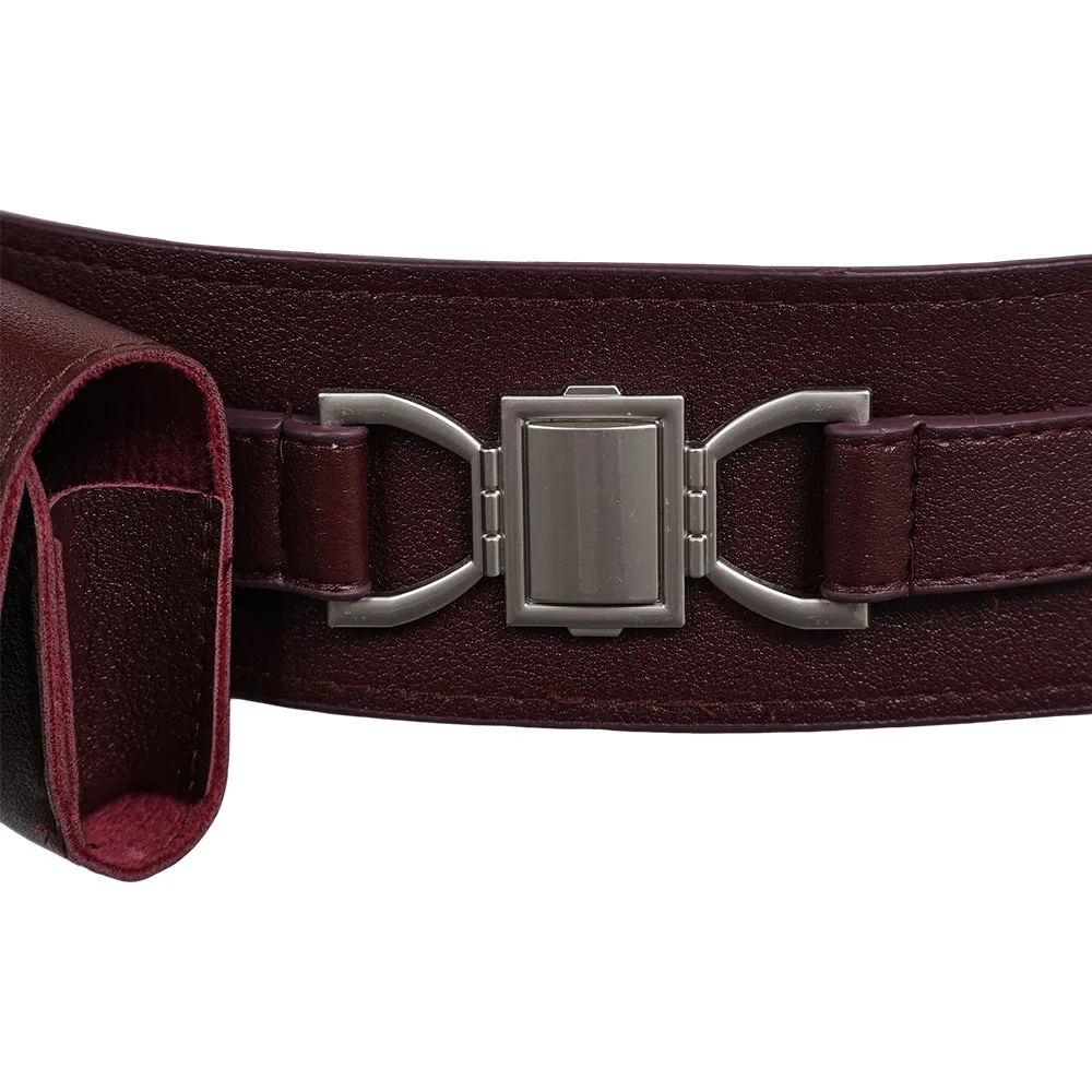 오비완 루크 코스프레 벨트 의상 액세서리 남성 변장 가죽 허리띠 밴드 허리 스트랩 할로윈 파티 의상 소품