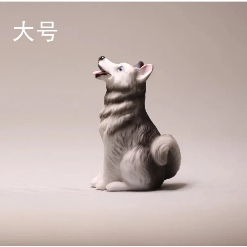 لطيف أجش الجنية حديقة المنمنمات بونساي ديكور الكرتون أنيمي الحيوانات الصغيرة الكلب نموذج عمل الشكل تمثال لعب للأطفال