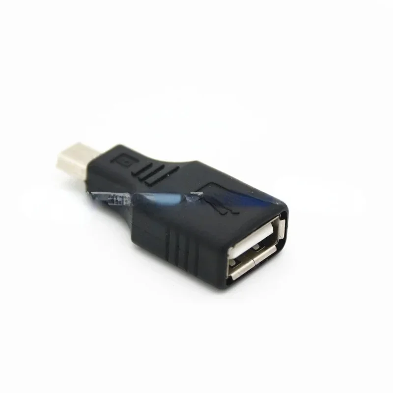 Mini USB Male To USB Female Converter Connector Transfer Data Sync OTG Adapter for Car AUX MP3 MP4 Tablets Phones U-Disk