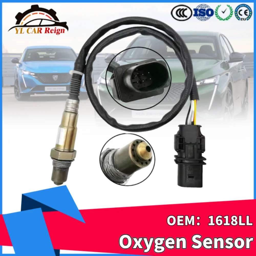 For Peugeot 207 208 308 508 2008 3008 5008 Partner 0258017217 1618LL 1618V0 1918LL Wideband Lambda O2 Oxygen Sensor