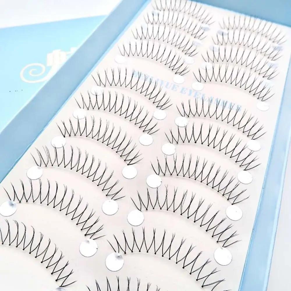 Nouveau Kpop Idol Style faux cils bande complète U forme cils moelleux Volume yeux maquillage accessoires pour les filles