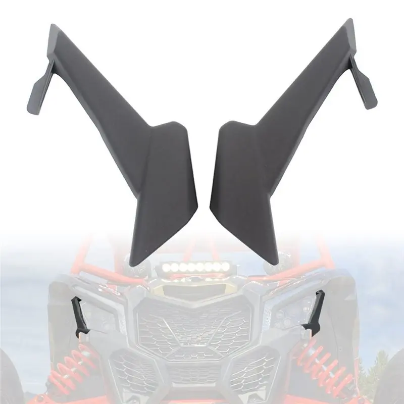 Front Headlight Cover Trim For Can-Am Maverick X3 Max Turbo R XDS UTV Accessories 2017-2023 Part Numbers 705010628 705010629 view 3
