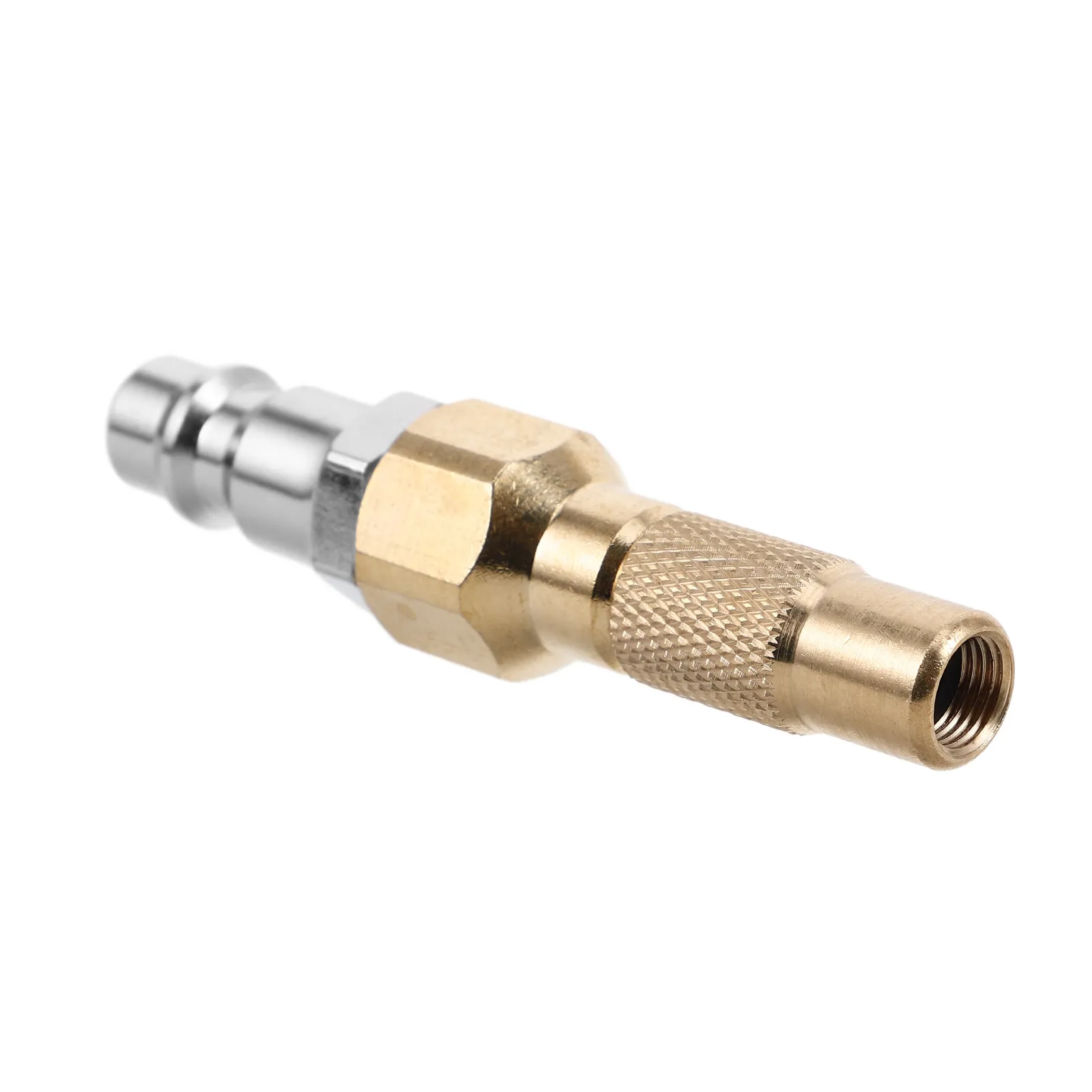 Brass Air Compressor Hose Connector Quick Connect Fitting Threaded Nozzle Adapter Tire Inflator Paddle Board Valve