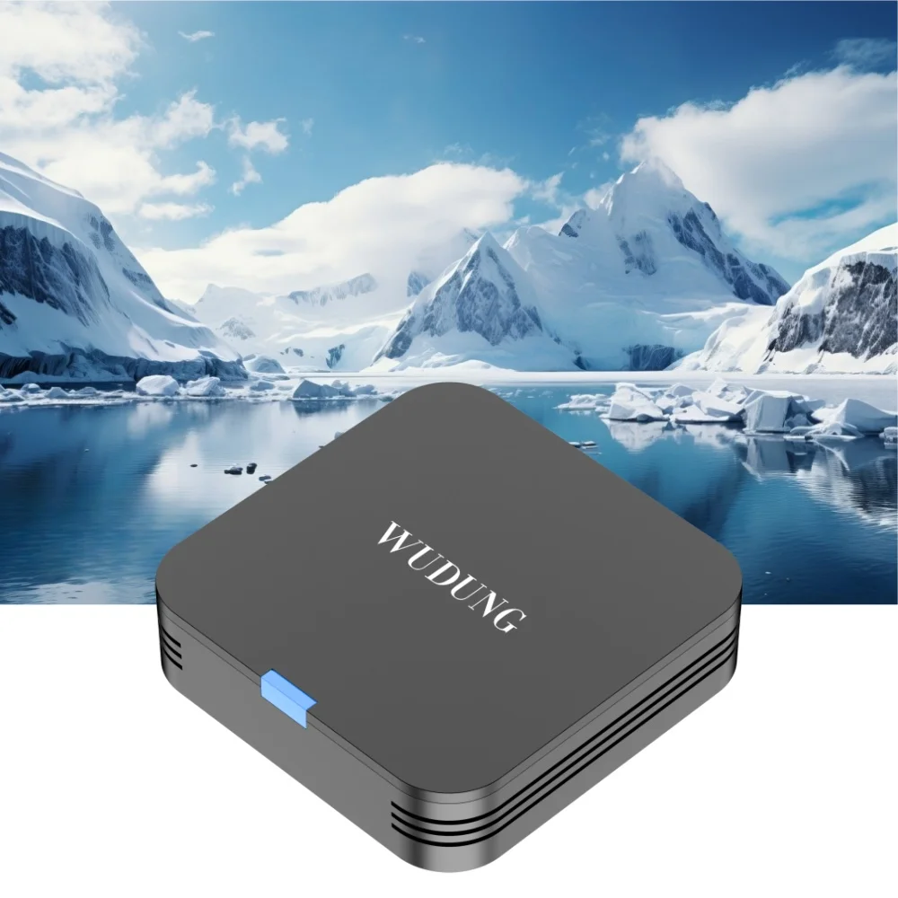 

Wudung TV Box 2GB 16GB Storage USB HD 2.4G Wifi 4K HDR Set Top Box Super Mini Portable Video Movice TV Channel Media Player