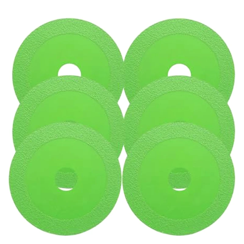 

6PCS 100Mm Rock Slab Grinding Disc Glass Cutting Disc For Angle Grinder Tile Rock Slab Cutting And Angle Grinder Discs