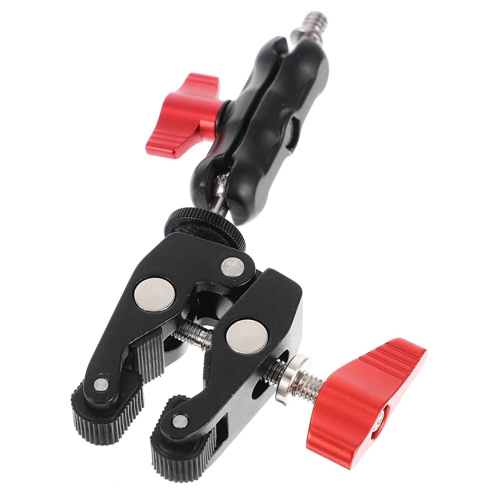 

Sturdy Camera Clamp Mount Holder Wear-resistant Accessories 360 Degree Photography Non Slip Rubber Protector Super