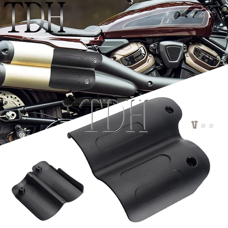 

Крышка пассажирского теплового экрана для Harley Sportster S 1250 RH1250 S 2021-2023, крышка выхлопной трубы, Горячая Изоляция, аксессуары