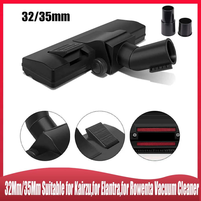 32Mm/35Mm, Universal Vacuum Cleaner Floor Brush Head, Suitable for Kairzu,for Elantra,for Rowenta Vacuum Cleaner, Carpet Or Tile