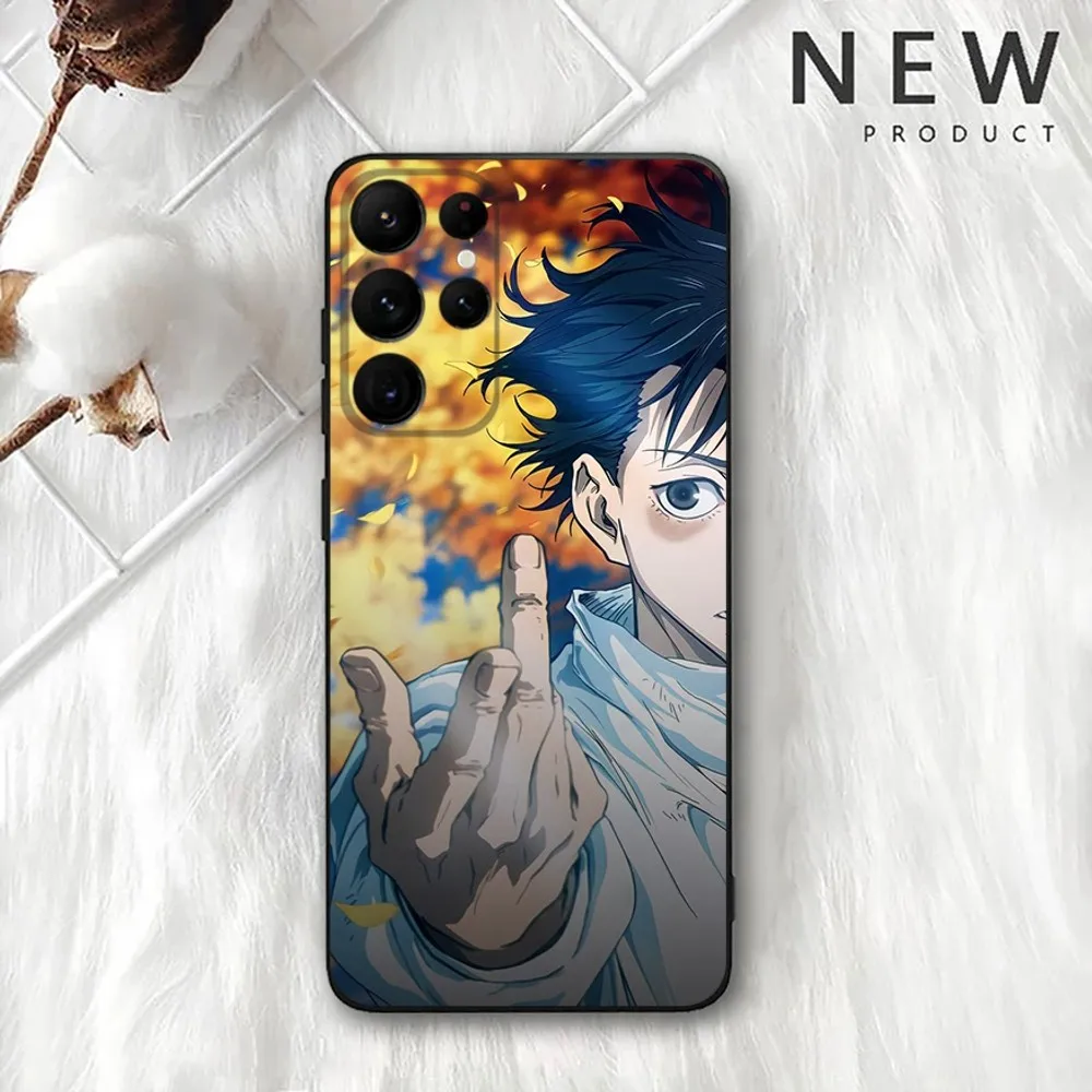 Yuuta Okkotsu Jujutsu Kaisen Phone Case For Samsung Galaxy A20,A21s,A22,A31,A32,A52,A53,A72,73,A80,A91 Soft Black Cover