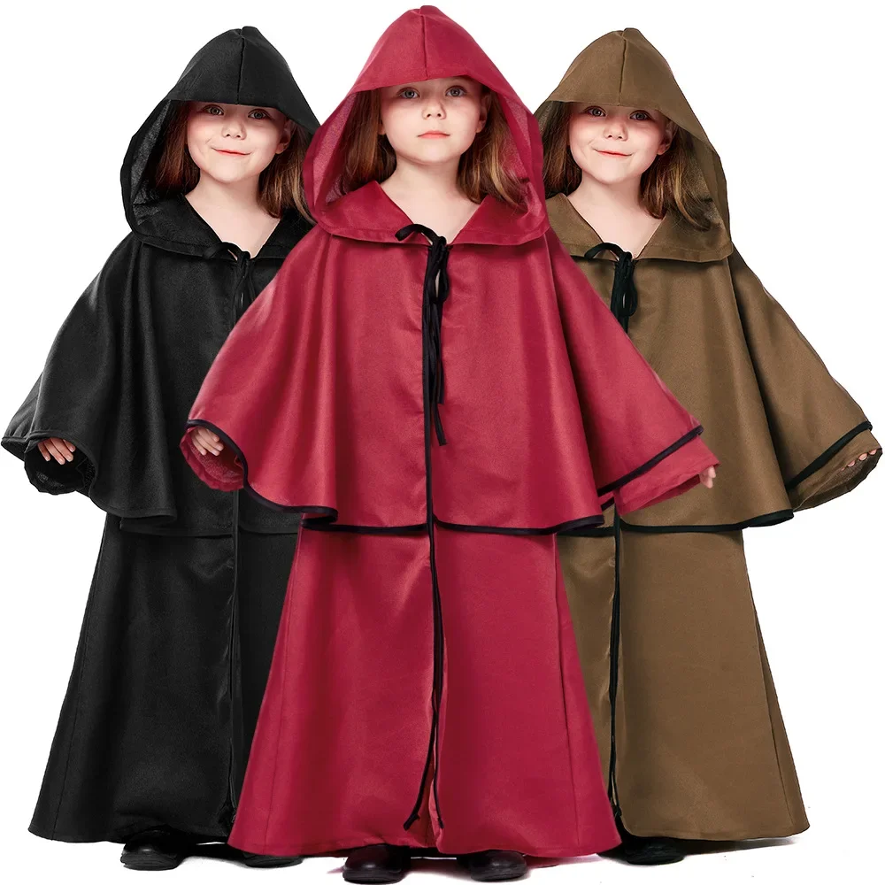 

Halloween Cosplay Grim Reaper Devil Children Masquerade Costume