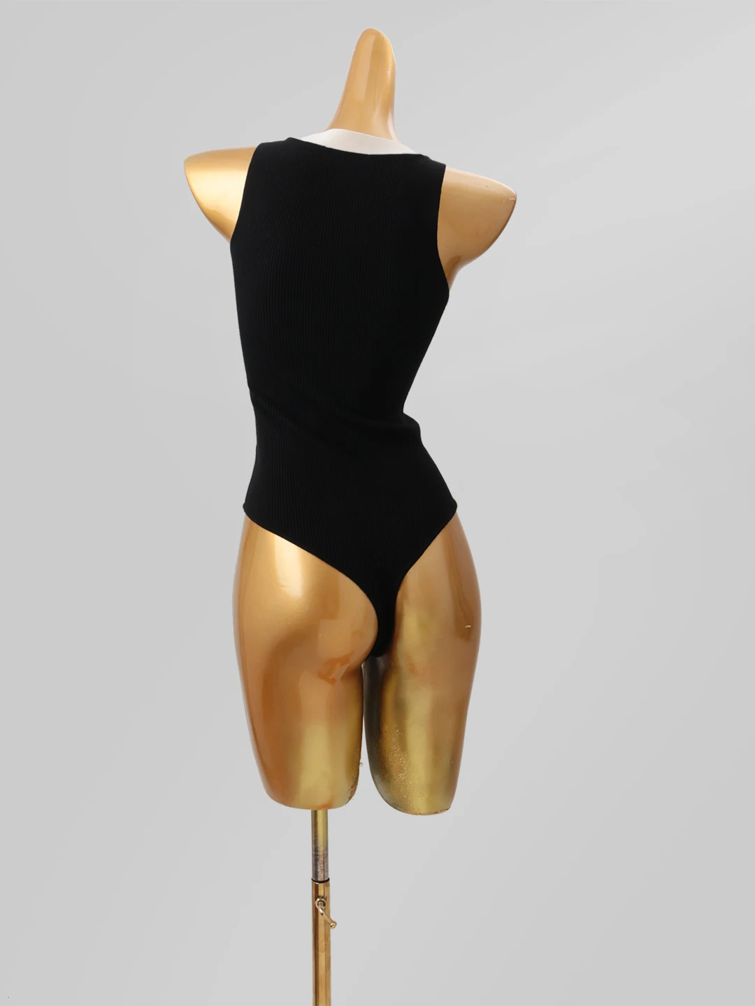 Seksowny komplet z dekoltem w serek, blokami kolorów, wysokim stanem, wyszczuplający, elegancki strój do pracy, damski, prosty krój, wiosenny.