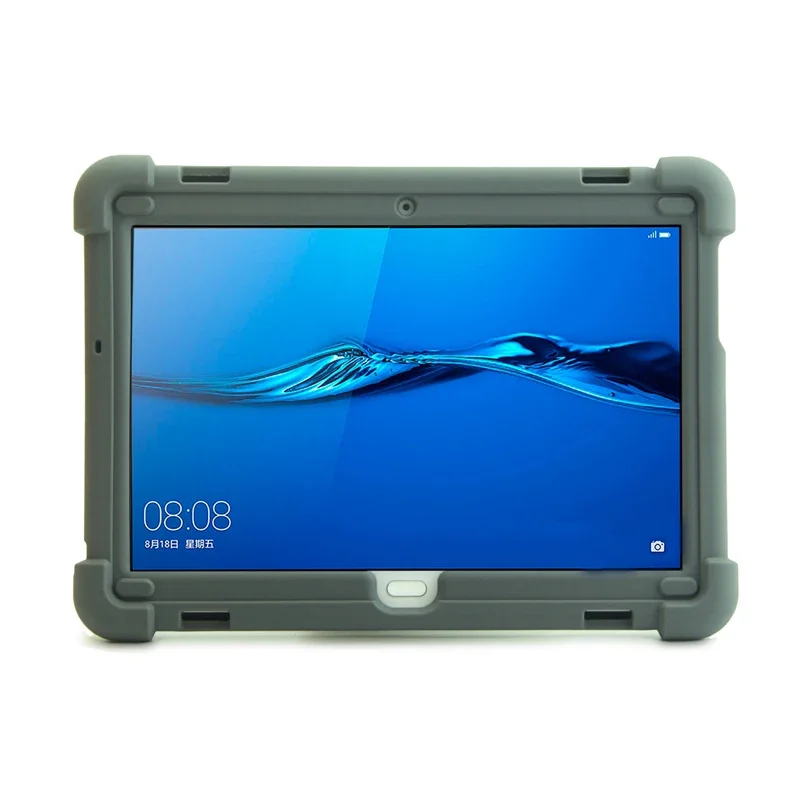 MingShore For Huawei MediaPad M3 Lite 10 Tablet BAH-W09 BAH-AL00 Tablet Shockproof Rugged Silicone Case