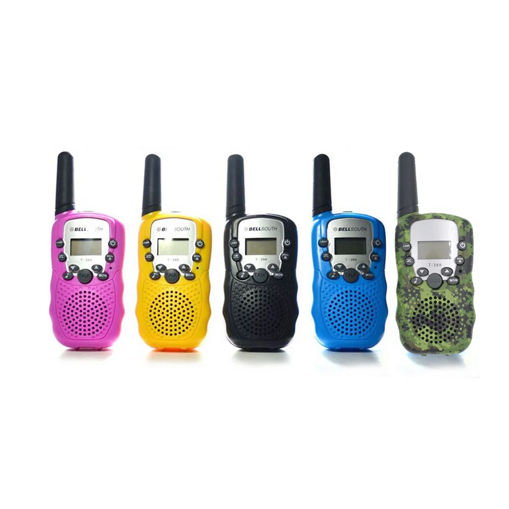 Jual 2 Buah T388 Mini Walkie Talkie Radio Anak 0.5W UHF 462-467MHz 22CH Radio Portabel Stasiun Radio Genggam Hadiah
