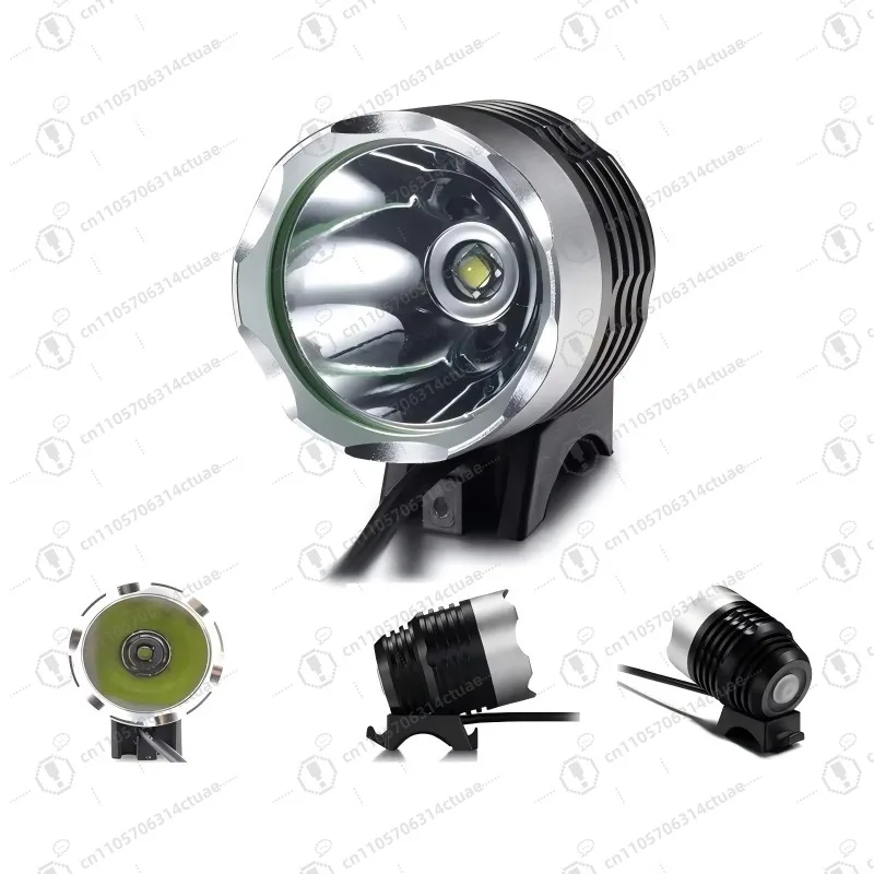 1PC 1x T6 LED Bike Light - Super Bright 4 Modes for Cycling Night Riding