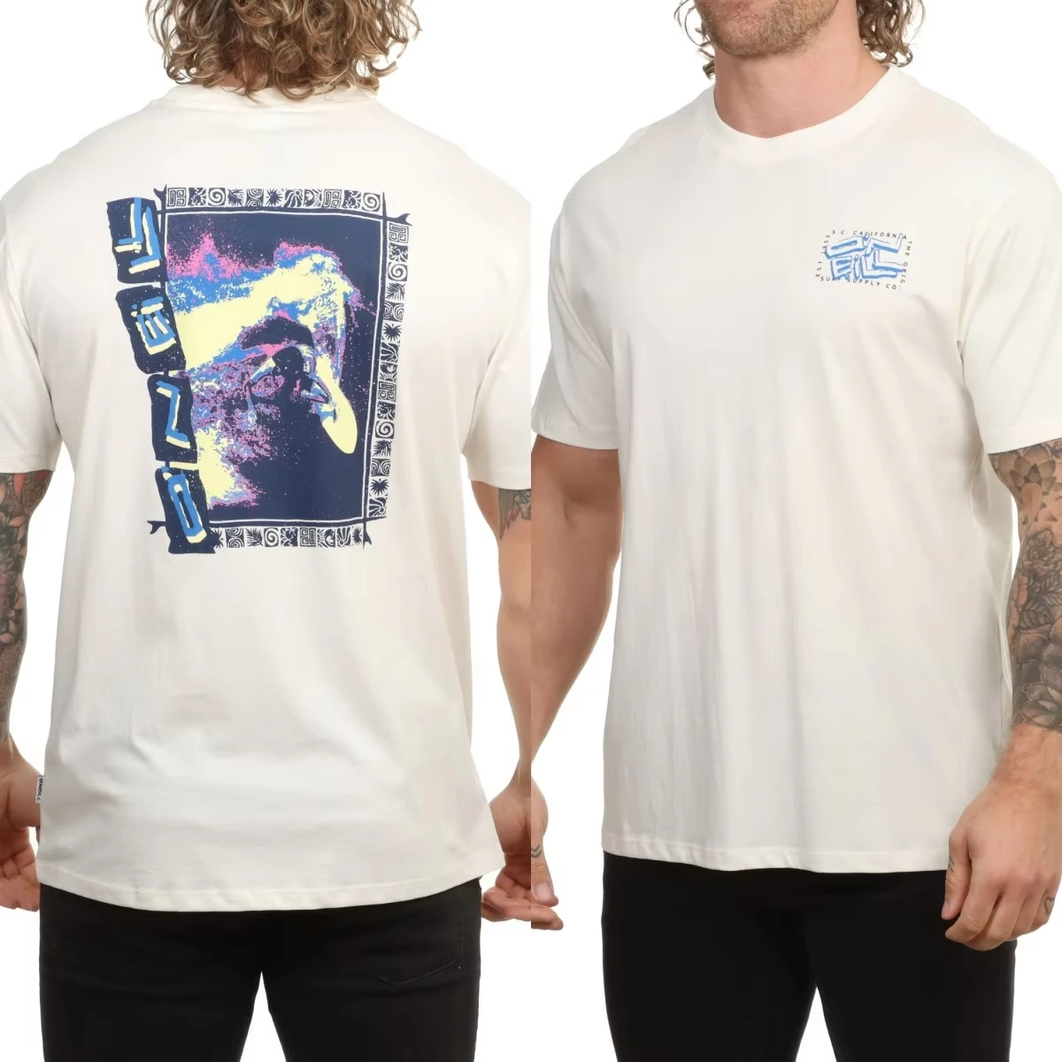 Box Logo Surfing Outdoor Sports Brands T-shirt Cotton Graphic Tee Men Women Summer Streetwear