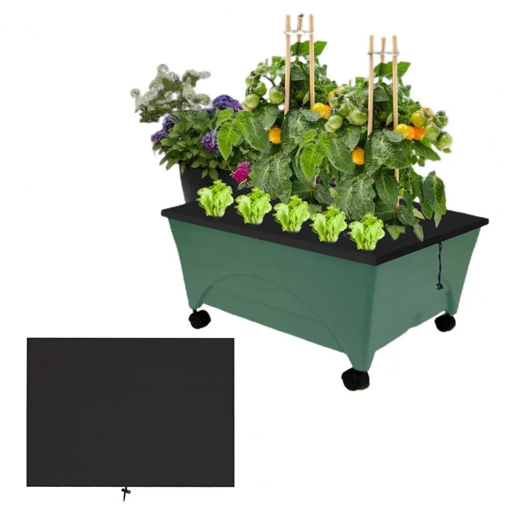 

Plant Boxe Mulch Cover Breathable Mulch Covers for City Pickers Raised Bed Grow Boxes Easy-to-use Plant Growth Enhancing