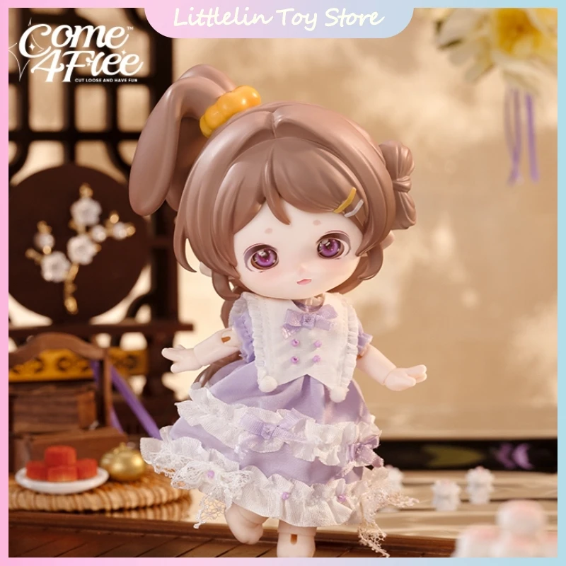 

Come4free Official Milk Cake&Moon 1/12 Action Figure Dress-Up Bjd Doll Trendy Toy Collect Model Limited Girl'S Birthday Gift