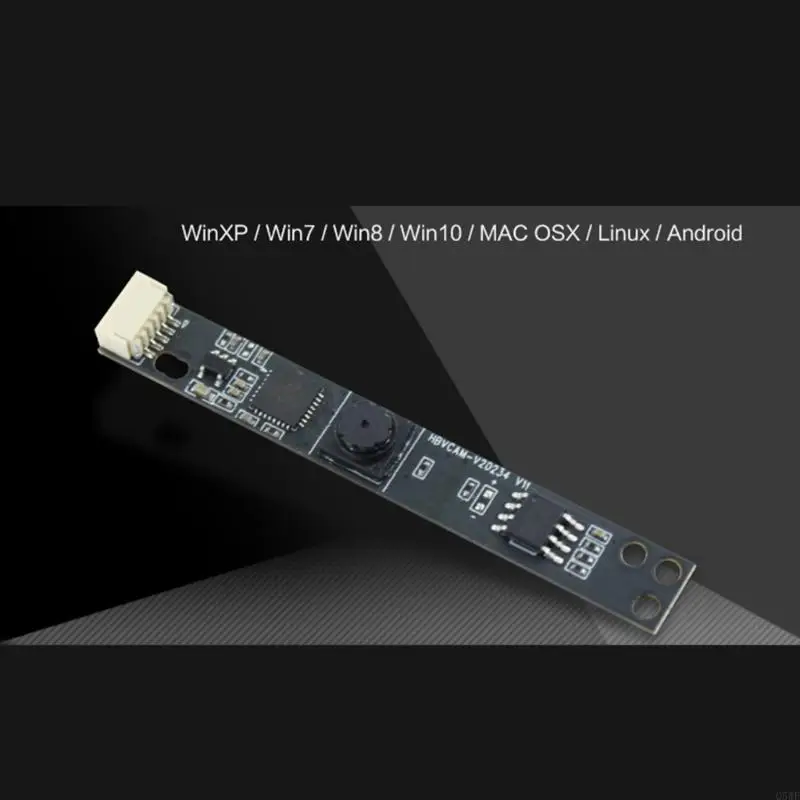 Module caméra USB Q5WF 66 degrés View 0,3 Reconnaissance du visage Boîte webcam Panne photosensible puce OV7675 Module