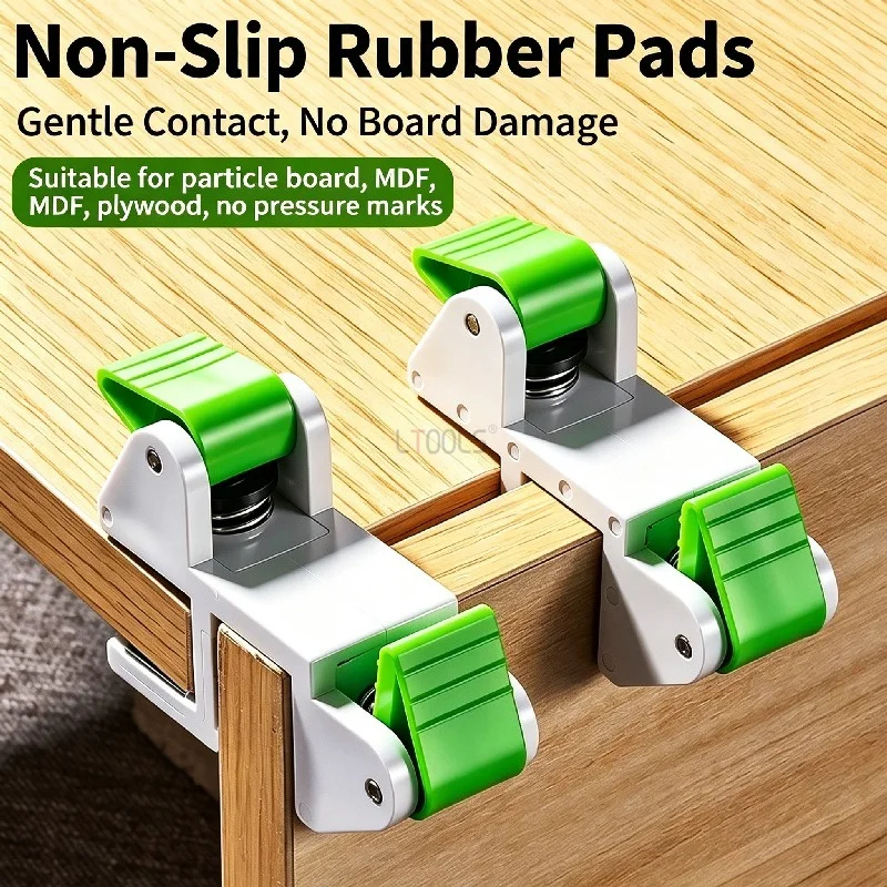 Woodworking Cabinet Marking Jig Quick Portable Cabinet Installation Fixture Thickened Stable Locator No‑Scratch Panel Marking