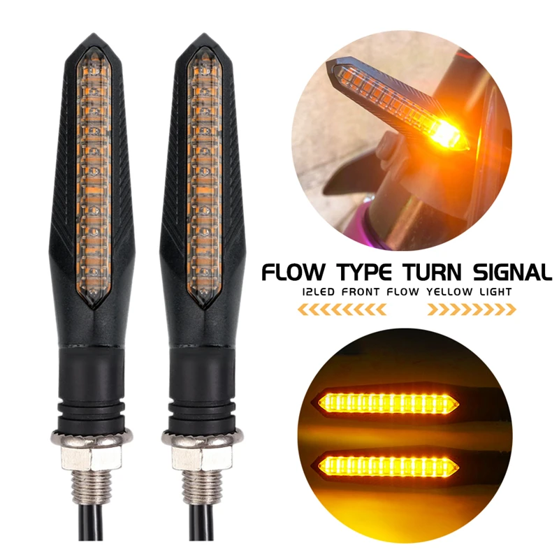 

Universal LED Turn Signals Indicator Motorcycle Flasher Built Relay Arrow Motorcycle Turn Signals Light For Moto Accessories