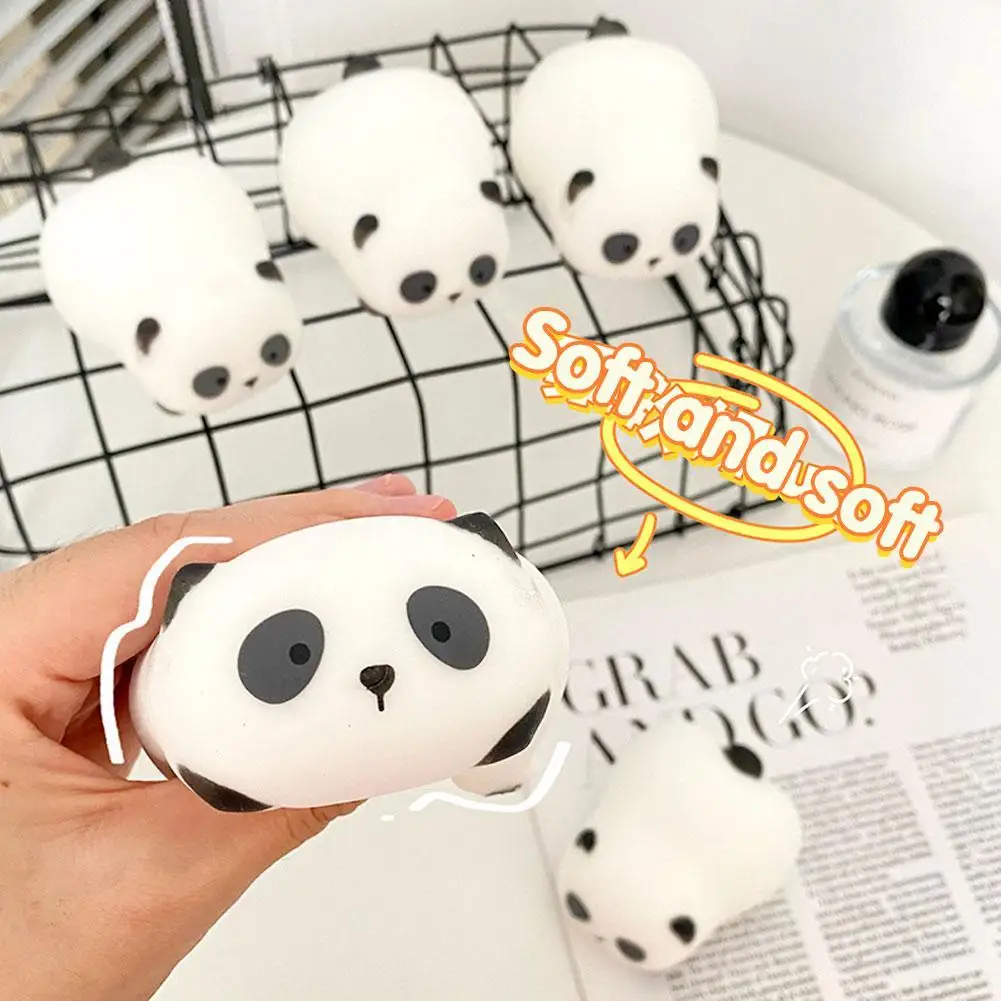 

Kawaii Panda Soft Doll Collectibles Cartoon Squeeze Toy Super Slow Rising Toy With Original Packaging Decompression Toy