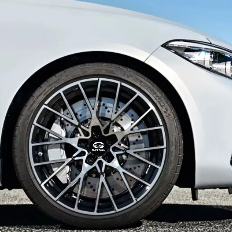 ملصق شعار غطاء محور السيارة لنيسان داتسون كروس زد بيك اب 1200 12oy 204z 620 280z GO I GO + Mi-DO on-DO Redi-GO ملحقات