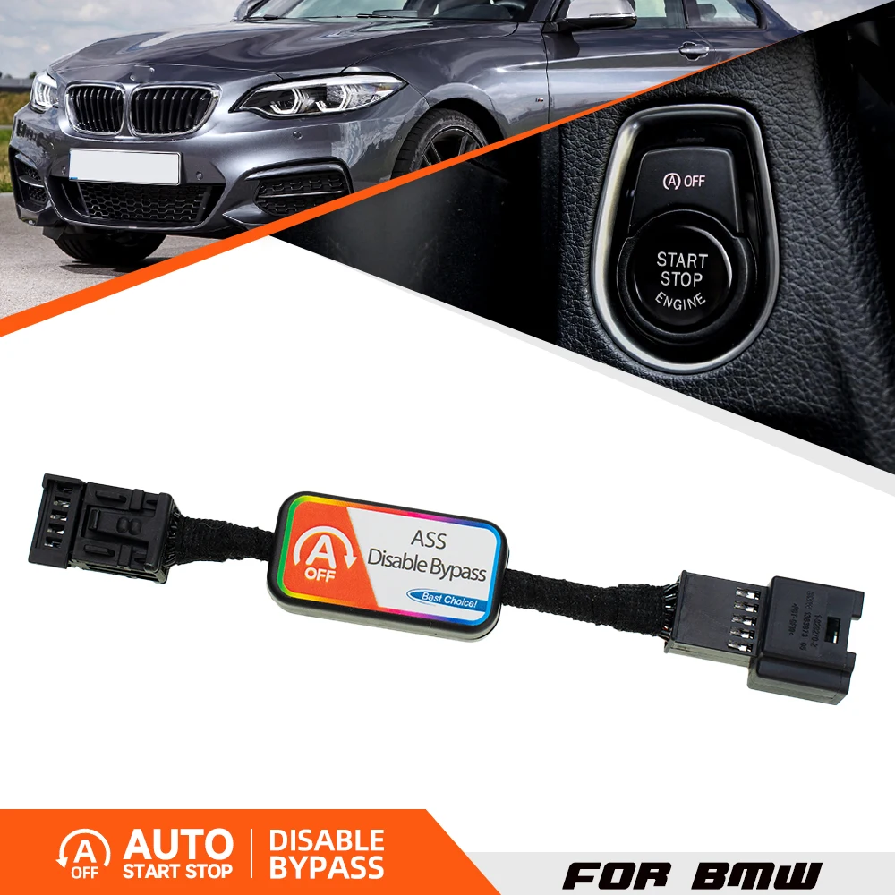 

For 2014-2021 BMW 2Series F22 F23 M2 F87 Auto Start Stop Engine System Disable/Delete/Eliminator/Canceller Bypass Cable Device