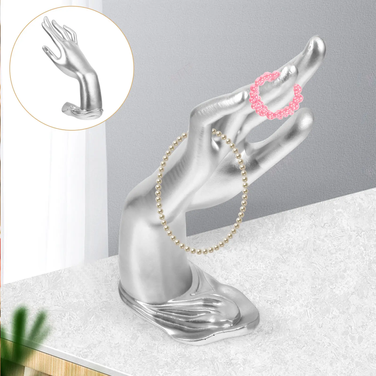 

Подставка для украшений в виде манекена: уникальный декоративный держатель для колец, легкий настольный органайзер для ювелирных изделий