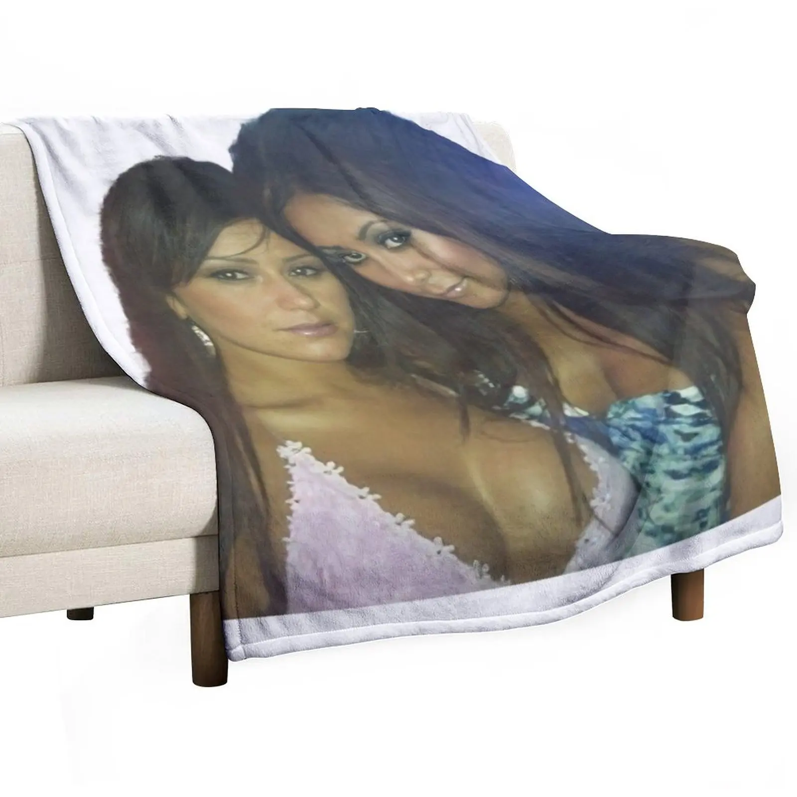 snooki and jwwow Throw Blanket Bed Vintage halloween Sofa Throw Blankets