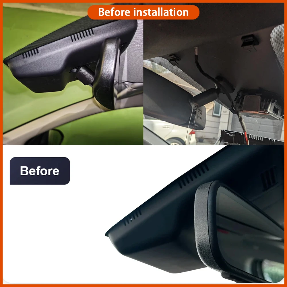for Hyundai Tucson NX4 2020 2021 2022 2023 2024 2025 Video Recorder 4K Lens DVR Dash Cam Wifi OEM Camera 170° Wide Angle