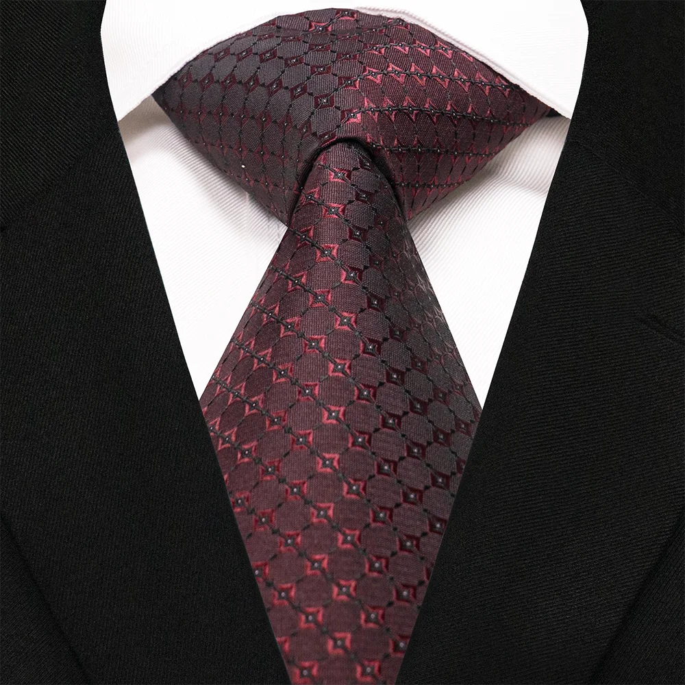 EASTEPIC 8 cm elegante gestreifte Krawatten für Herren, Herren-Accessoire, karierte Krawatte, Paisley-Krawatte, Blumenmuster, für formelle Anlässe, Hochzeitsgeschenk – Detail 37