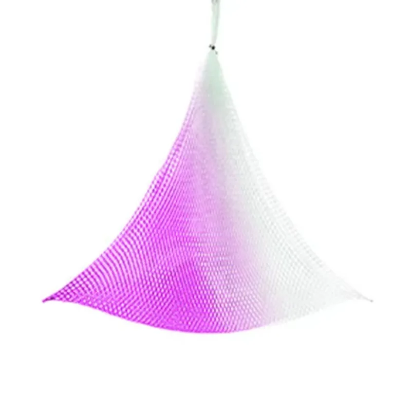 

High-altitude Anti Gravity Colorful Gradient Hanging Aerial Yoga Hammock Fishing Net Swing