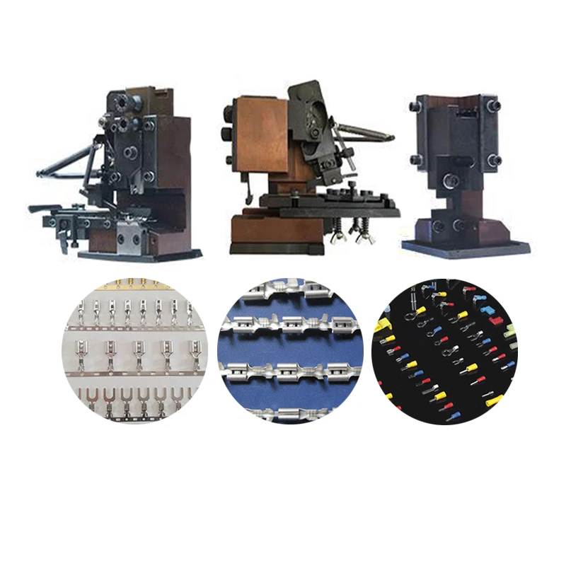 

Customized Horizontal Mold Vertical Mold Single Grain Mold and Blades Terminal Crimping Machine Connectors & Terminals Part Kits